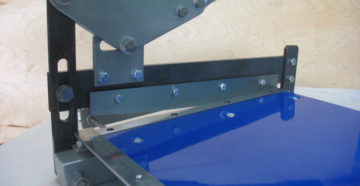 Ручная гильотина для резки металла своими руками