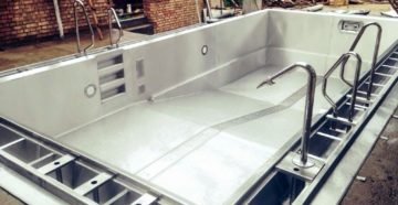 Бассейн из нержавеющей стали своими руками