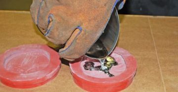 Литье металла в силиконовые формы