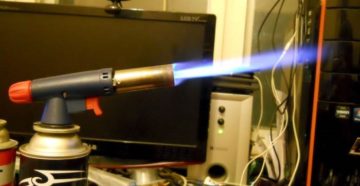 Пайка стали в домашних условиях газовой горелкой