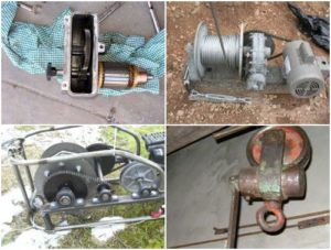 Лебедка из дрели своими руками