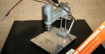 Станок для сверления печатных плат своими руками
