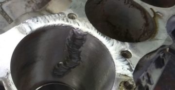 Сварка блока цилиндров чугун