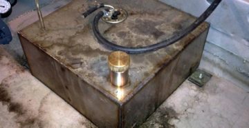 Как сделать бензобак своими руками