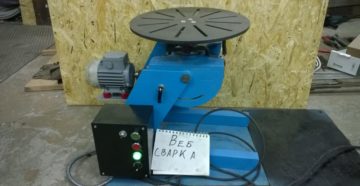 Сварочный вращатель своими руками