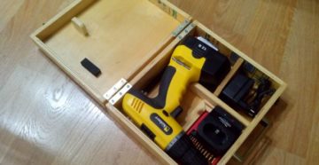 Кейс для дрели своими руками Кейс для дрели своими руками