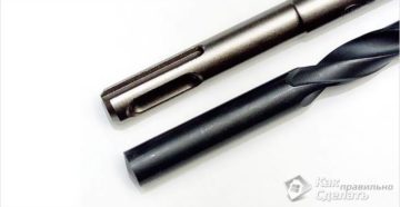 Отличие бура от сверла