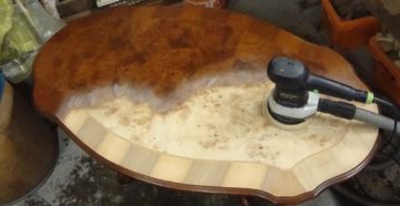 Полировка дерева в домашних условиях