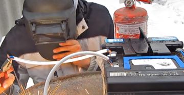 Сварочный аппарат из аккумулятора своими руками