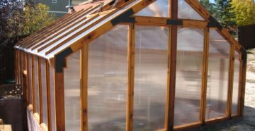 Деревянные теплицы своими руками