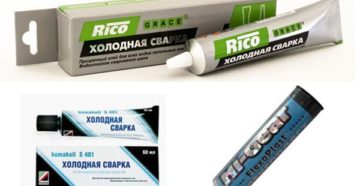 Какую температуру выдерживает холодная сварка