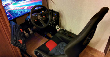 Кокпит для автосимуляторов своими руками Кокпит для автосимуляторов своими руками