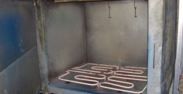 Печь для полимеризации порошковой краски своими руками