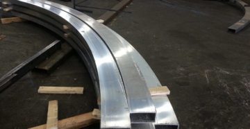 Изготовление дуг из профильной трубы