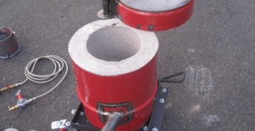 Тигельная печь своими руками