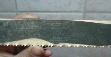 Нож своими руками из пилы по металлу