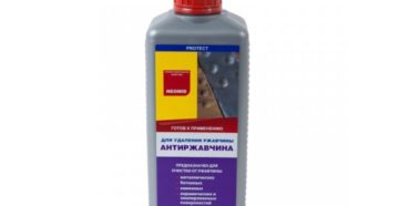 Раствор для удаления ржавчины с металла