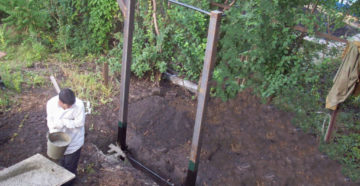 Как сделать турник на улице своими руками