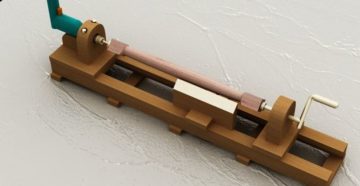 Мини токарный станок по дереву своими руками