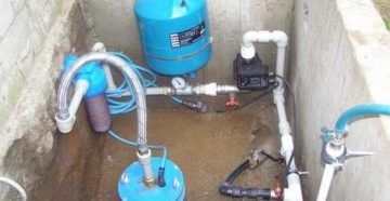 Подключение скважины к дому своими руками