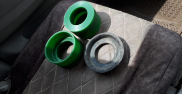 Какие проставки лучше полиуретан или алюминий