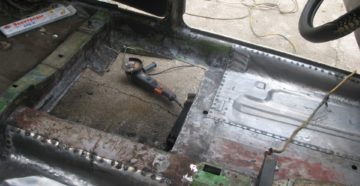 Сварка днища автомобиля своими руками