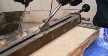 Как сделать плиткорез своими руками