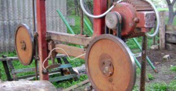 Как сделать ленточную пилораму своими руками Как сделать ленточную пилораму своими руками