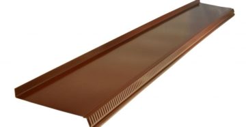 Отливы для окон металл