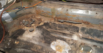 Ремонт днища автомобиля без сварки Ремонт днища автомобиля без сварки