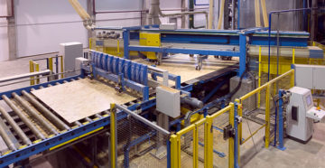 Оборудование для производства ОСБ плит