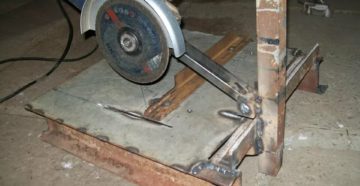 Углорез по металлу своими руками