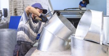 Оборудование для производства воздуховодов из оцинкованной стали