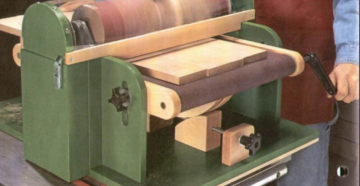 Барабанный шлифовальный станок по дереву своими руками