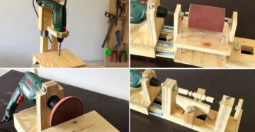 Универсальный станок из дрели своими руками Универсальный станок из дрели своими руками