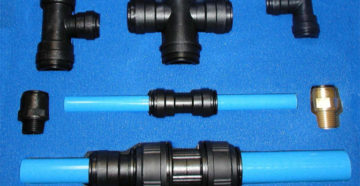 Соединение пластиковых труб без пайки