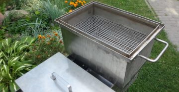 Как сделать мини коптильню своими руками