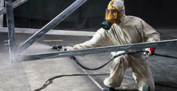 Антикоррозийная обработка металлоконструкций