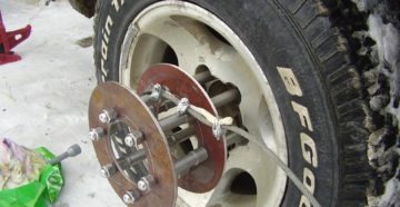 Лебедка на колесо своими руками Лебедка на колесо своими руками