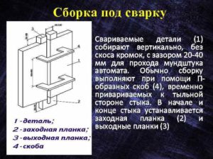 Для чего свариваемые детали собирают с зазором