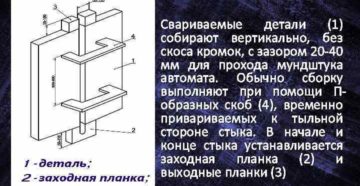 Для чего свариваемые детали собирают с зазором Для чего свариваемые детали собирают с зазором