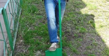 Лопата для перекопки огорода своими руками