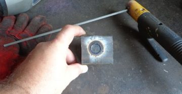 Как сделать ровное отверстие в металле Как сделать ровное отверстие в металле