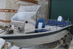 Тюнинг алюминиевых лодок своими руками