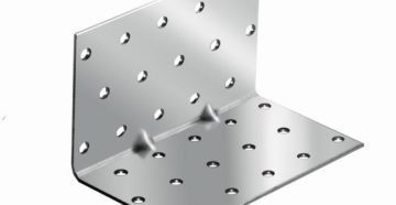 Металлические уголки для крепления деревянных конструкций