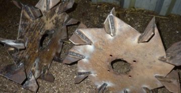 Грунтозацепы для культиватора своими руками