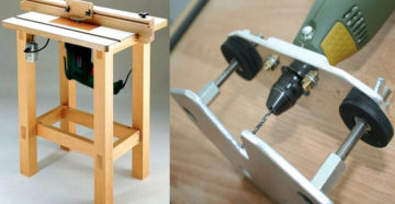 Фрезер из дрели своими руками