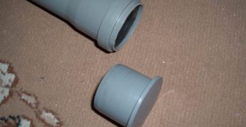 Как сделать заглушку для трубы своими руками