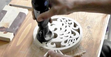 Фигурная резьба по дереву фрезером