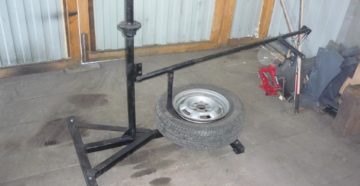 Приспособление для шиномонтажа своими руками